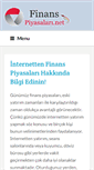 Mobile Screenshot of finanspiyasalari.net