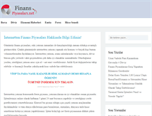 Tablet Screenshot of finanspiyasalari.net